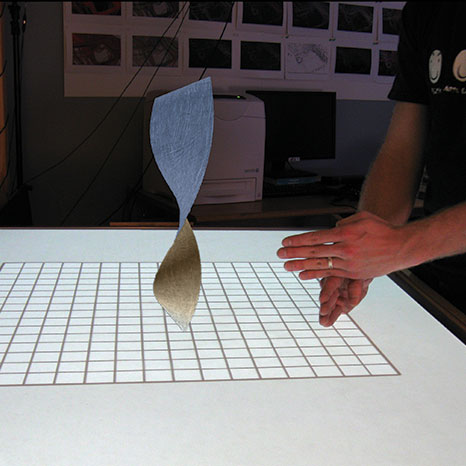 Anchored multi-touch gestures